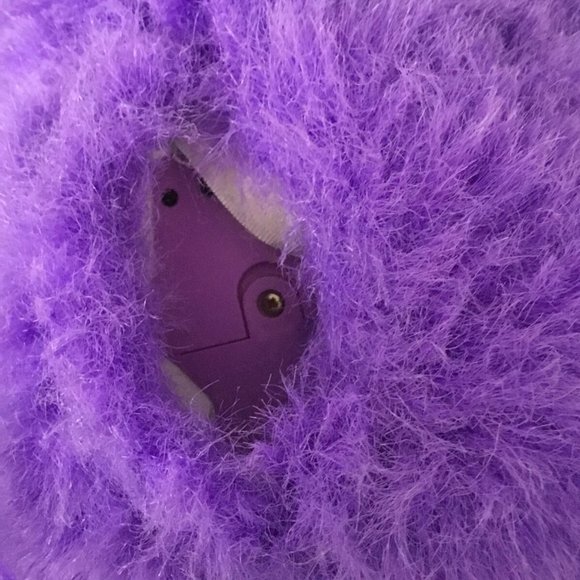 rare European vintage My Pet monster plush toy purple stuffed animal retro - Picture 9 of 12